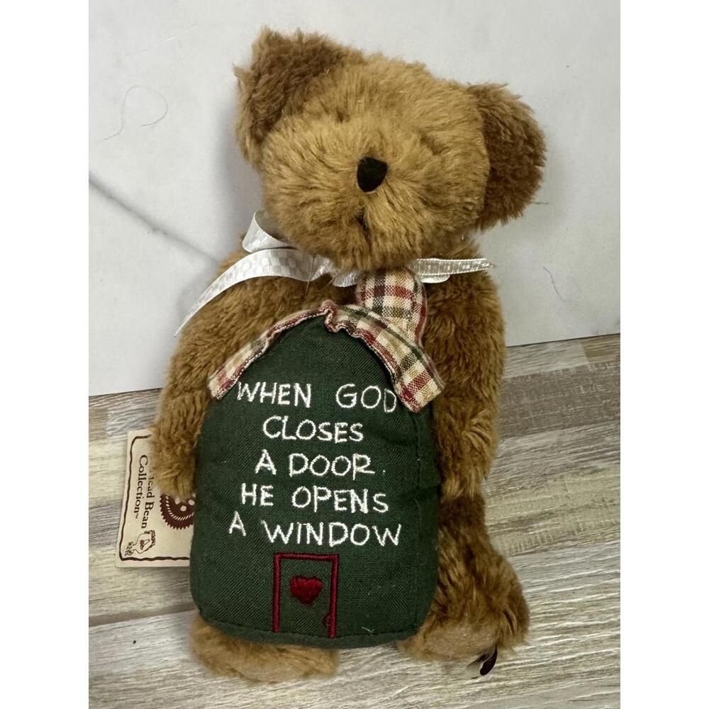 boyds bears bean collection thinkin gods‎ options teddy plush religious kitsch